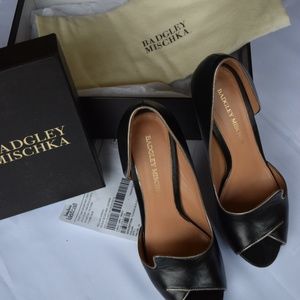 BADGLEY MISHKA High Heel Shoe  in Black (7 1/2)